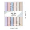 Pastel Highlighter Set Double End Book Highlighters No Bleed 6 Pieces Fast Dry & Easy To Hold Highlighter Set School Supplies