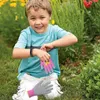 Kids Gardening Gloves 4 Pairs Anti Bite Cut Collect Seashells Children Toddlers Protective Planting Garden Lawn Work Gadget