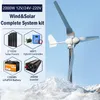 Windturbine 2000W 12 V 24 V 48 V 96 V mit MPPT/Ladung Controller Windmühlen Yacht Farm kleiner Windgenerator Hausnutzung freie Energie