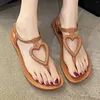 Sandals clip top flip flops women women love love collège style ouverts femmes avec le soutien arc taille 11