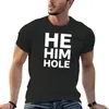 Men's Tank Tops He Him Hole T-Shirt T Shirt Man Tee Blouse Vintage Heavy Weight Shirts For Men