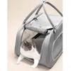 Cat Carriers Carrier Breathable Portable Travel Pet Schoudertassen voor katten en kleine honden opvouwbare handtas Airline goedgekeurd