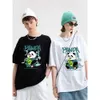 Digital Direct Spray T -Shirt für Männer Summer Kleidung amerikanische halbe Ärmel Trendy Marke kurz reines Baumwolltop