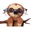 Cute Farm Animal Glasses Frame Creative Pet Shape Wood Carving Eyeglasses Stand Holder for Bedroom Office Desk Accessories