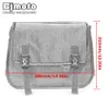 Universal Motorcycle Bag Retro Saddlebag Waterproof Side Bag Canvas Luggage Knight Saddle Bag