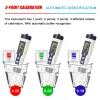 Water Quality Tester Tool PH Salinity Total Dissolved Solids EC Temperature Drinking Water Aquarium Hydroponics Test Pen Meter