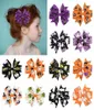 Halloween Girl Ribbed Tape Coiffes Clips Trick or Treat Party Happy Halloween Party Decor for Home Halloween Cadeaux Bowknot Hairpin1977438