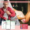 Andere Gesundheits Schönheitsgegenstände Vaginalvibratoren für Frauen Klitorisstimulator Masturbator 9 Frequenz App Fernbedienung Dildos Massage Pussy Toy Erwachsener L49