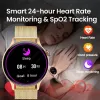 الساعات 2024 WANDS SMARTWATCH 466*466 AMOLED 1.43 "شاشة عالية الدقة تعرض وقت Bluetooth Call IP68 Sports Sports Smart Watch Men