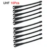 10pc PMAE4016 NAE6483 Antena de chicote flexível UHF (400-470 MHz) 17cm para Motorola Gp340 gp640 gp328 pro5150 ep450 cp040 cp140