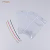 5pcs Shippoir à navire transparent à carton de navire transparent refermable Shipse Cruise porte-étiquette zip scellé de joint zip