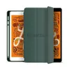 Tablet PC Cases Bags Case pour iPad 9th 8th 7th iPad 10.2 6th 5th 9.7 Smart Cover avec porte-crayon pour iPad Pro 11 Mini 6 5 Air 3 10.5 Coque Capa 240411