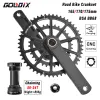 Goldix GXP Road Bike Crankset All CNC Cutting 50 34T/52 36T/52 42T/53 39T dubbelkedjande för vägcykel fällcykelvev