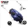 PGM Professional dobrável carrinho de golfe esportivo ao ar livre Travel Airport Baggage Check Transportador Carrinho Carrinho Ferramenta de Golfe Pitch Supplies