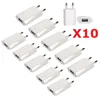 10Pcs 5V 1A USB Travel Wall Charger Adapter Charging For Apple iPhone XS Max XS XR X SE 2020 8 7 6 6S 5S 5 SE 4 4S EU Phone Plug