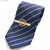 Tie Clips Circular lawyer badge stainless steel tie clip judicial scale mens jewelry notarized necklace buckle Y240411