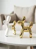 Noordse keramische dierenballonhonden Figurines Piggy Bank Crafts Creative Dog Miniature ornamenten Home Living Room Decor Kids Gifts 27967581