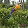 Party Decoration Artificial Paparrot Home Garden Creative Supplies Cosplay Display Wedding Props Pure Handmade 70cm