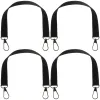 New 4pcs Electrical Tape Holder Straps Heavy Duty Tape Holder Chain with Carabiner Hooks Thong Waist Tape Holder Lanyard