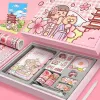 Notebooks Small mochi New Product Ranran Star Hand Book Gift Box A Complete Set of Hand Book, Notebook, Diary Book, Big Gift Bag