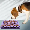 Mat de léchage pour chiens chiens de gaspillage lent toys pour les gros chiens accessoires pour chiens pour formation d'intelligence alimentation lente