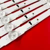 12PCS / SET LED Backlight Strips pour Samsung 48 "TV UE48H6200AK UE48H6500 UE48H6400 UE48H6200 UE48H6470 UE48H6500SL UA48J5088AC