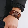 Braccialetti di fascino bracciale vichingo di tendenza del bracciale Nordic runica di runica dio dio uccello maschile in pelle per la pelle di gioielleria per la festa di accessoria