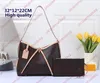 Women Carryall Handbag Designer 2-PC Bag Bag Tote de alta calidad Bolsas cruzadas de hombro de alta calidad Empleado de embrague Bolsa de vagabundo bolsos de compras de damas Totos