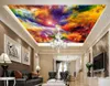 Wallpapers Ceiling Wall Painting Living Room Bedroom Wallpaper Home Decor Dreamy Colorful Cloud Oil Watercolor Mural