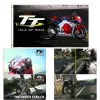 Флагма 90x150 см мотоцикл TT Isle of Man Flag Polyester Printed Racing Car Banner для декора