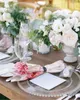 Akvarell Sakura bordservetter tyg tyg diner bankett bröllop fest näsdukduk hem dekorationer servetter