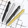 Outdoor -Verteidigung B2 Wolfram -Legierungs -Kopftaktik -Pen EDC Multifunktionaler Stift Outdoor gebrochene Fenster Überlebensschild Signature Stift