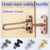 1PCS Building Home Improvement Doors Guard Restrictor Security Catch Strong Heavy Duty Safety Lock Chain Door Hardware