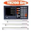 2 Asse Nuovo display Dro YH200 Lettura digitale Rigno ottico lineare 5U 5V TTL per macinazione del tornio Macchine noiose CNC