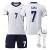 Cup England Jersey 2024 Bellingham Kane Kane Home Adult Childrens Training Kit Mens and Womens Football Jerseys