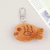 Keychains Kawaii Fish Fish Phone Strap Charm Keycord Landyard Toy Plush Taiyaki 펜던트 키 체인 액세서리 선물을위한 Keychain