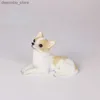 Kunsthandwerk Mini Chihuahua Do Model Car Decoration Harz Handwerkskollektion IFTS Kreatives Wohnkulturzubehör Handwerk Handwerk Handwerk L49