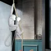 Nordic Reçine Maymun Duvar Lambası Led Çocuk Odası Bar Restoran Koridoru Dekor Işık Fikstür Hayvan Halat Maymun Kolye Lamba