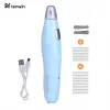 Eraser Tenwin Electric Eraser Kit avec 16 recharges de gamme rechargeable crayon rechargeable Onebutton Control Gift Stationery Supplies