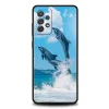Ocean Animal Dolphin Phone Case voor Samsung Galaxy A51 A71 A21S A12 A11 A31 A41 A03S A52 A32 A22 A22 A13 A23 A33 A53 A73 5G
