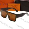 Lousis vouton lvse louisvutton Sunglasses 2023 Дизайнерские роскошные солнцезащитные очки для мужчин Женщины старинные квадратные матовые материалы.