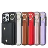 مصمم IPHONE CASE CASE CASE CROSSBODY RING WARKER CARTER LEATHER LEATHER CASE CASER CASE FORCED FOR