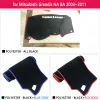 Bil Dashboard Cover Board Mat Carpet Pad för Mitsubishi Grandis Na BA 2003 ~ 2011 2004 Sunshade Protect Rug Sticker Accessories