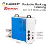 Ultrarayc Portable Marking Housing LD12 avec table de travail pour la machine de marquage laser en fibre accessoires de bricolage