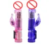 Toys sexuels bleus et roses pour femmes 12 vibrateurs de lapin gspot vibration rotation vibraterswomen Products sex2951006