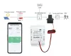 Туя интеллектуальный двунаправленный двухсторонний Wi -Fi Zigbee Energy Meter 150A Капля датчик ток -датчик для экспорта KWH монитор 110 В 240VAC