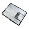 Bolsas de armazenamento Protetor de bagagem de viagem PVC Capa de bagagem de proteção protetora de proteção transparente completa