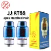 JJ KT88 Le tube à vide de l'écran bleu remplace 6550 KT66 KT77 EL34 Amplificateur de tube électronique Kit Diy Authentined Matted Quad