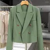 Women's Suits 2024 Spring And Autumn Short Suit Women Clothing Blazer Jacket Office Outfits Business Casual