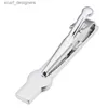 Tie Clips Fashion Tie Clip with Stone Tie Bar for men Top Quality with Box Y240411